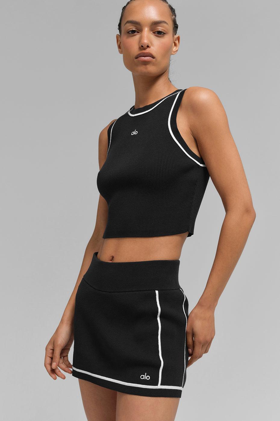 Débardeur - côtelé en tricot Highline Cropped Tank "new" "DE RETOUR EN STOCK"
