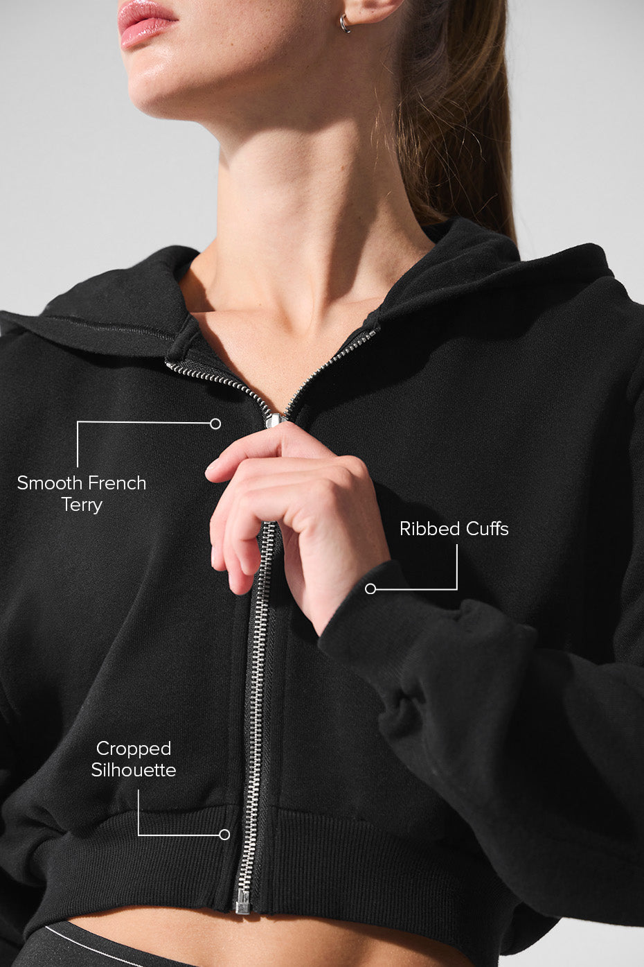 veste à capuche zippé Sweet Escape "retour en stock"