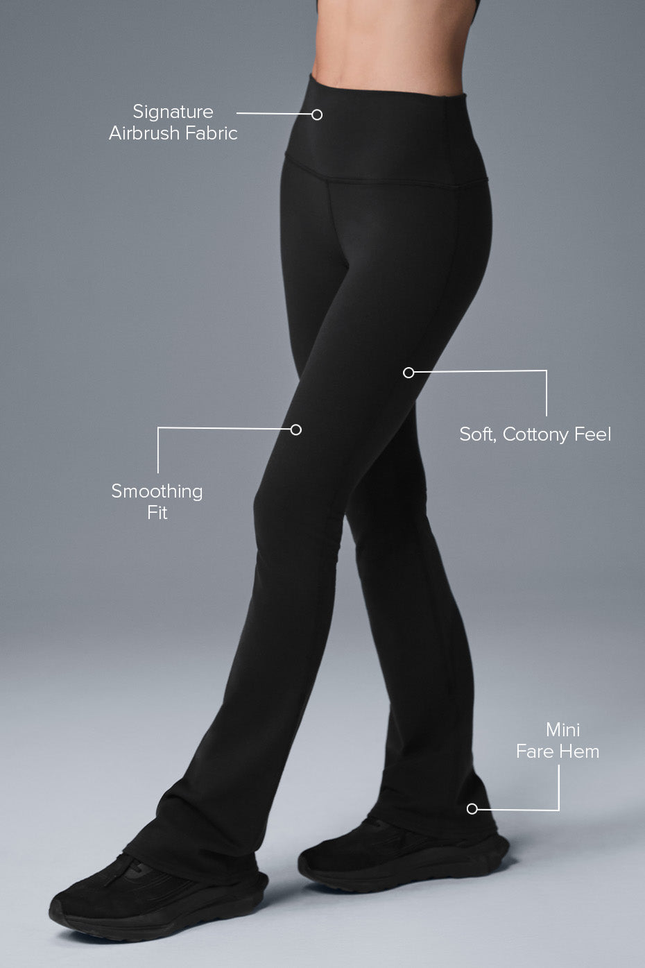 Legging - bootcut 7/8 Airbrush "NEW" "BEST SELLER""DE RETOUR EN STOCK"